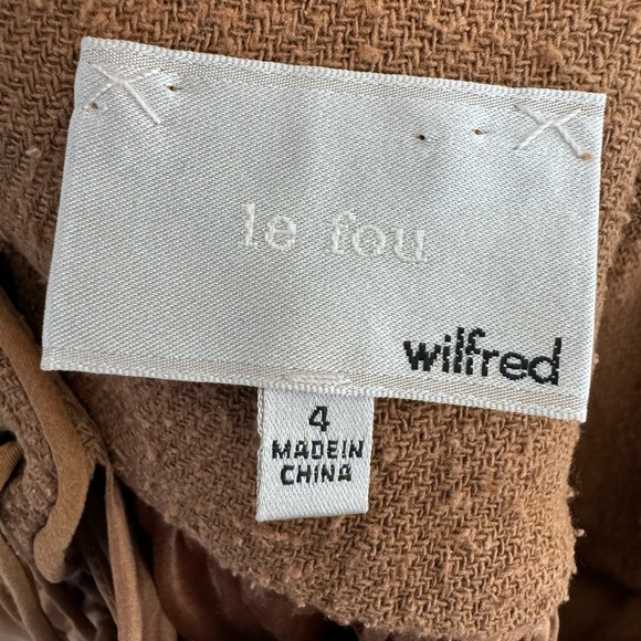 Aritzia Wilfred le fou 100% silk midi skirt - Picture 5 of 10